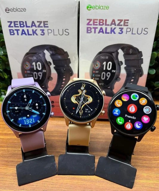 Smartwatch Zeblaze Btalk 3 Pro – Alta Performance no Pulso