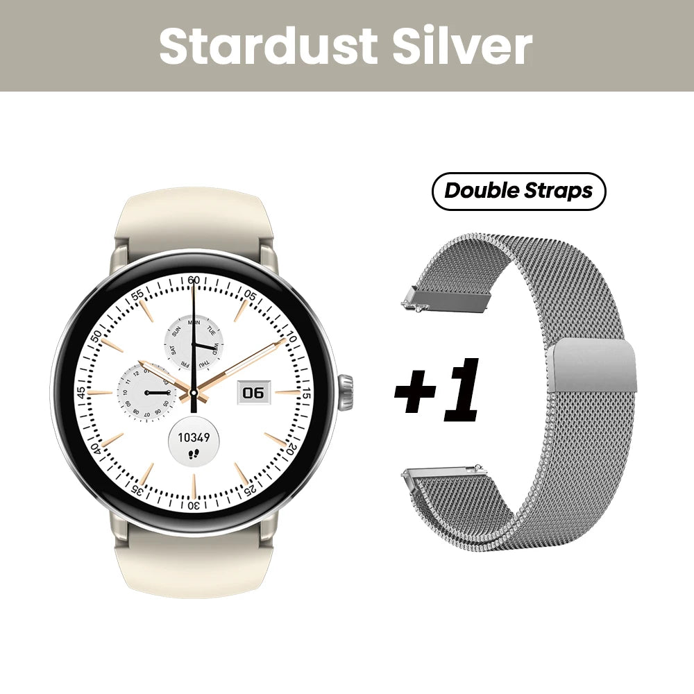 Smartwatch zeblaze Modelo 2026 , GPS Double Strap 1.2" HD AMOLED Display Health Monitoring Sports Smart Watch