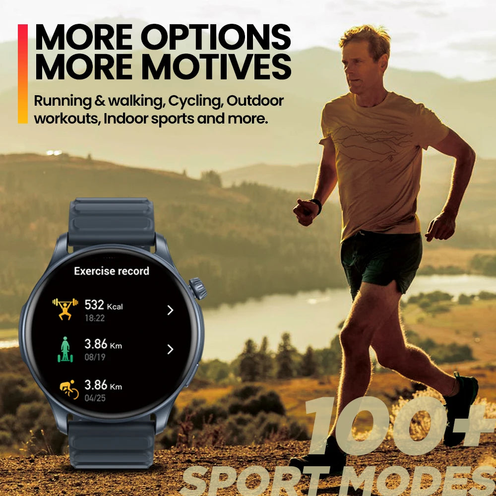 Smartwatch Zeblaze Btalk 3 Pro – Alta Performance no Pulso