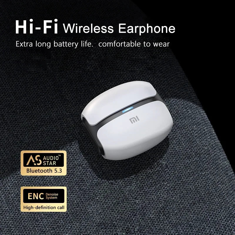 XIAOMI W919 Wireless Earphones Bluetooth Headsets TWS 5.3 Stereo Earbuds Hifi Headphones HD Microphone For IPhone Music Headset
