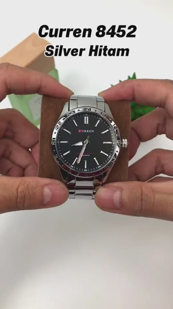 Relógio Masculino Curren 8452 – Estilo e Elegância em Cada Detalhe